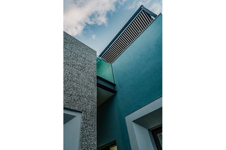 Rincón del Cielo Rooftop with glass walled pool