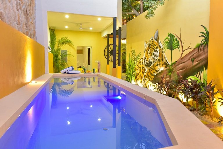 K an nah Diseño tropical inspirado en el jaguar