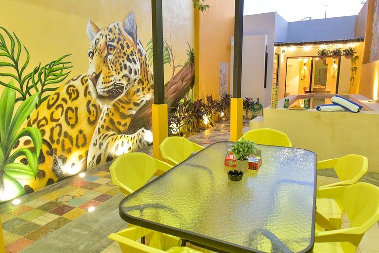 K an nah Diseño tropical inspirado en el jaguar