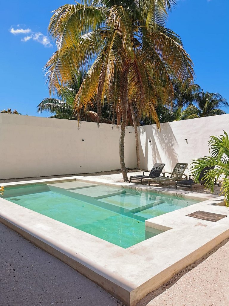 Departamento de playa con Alberca