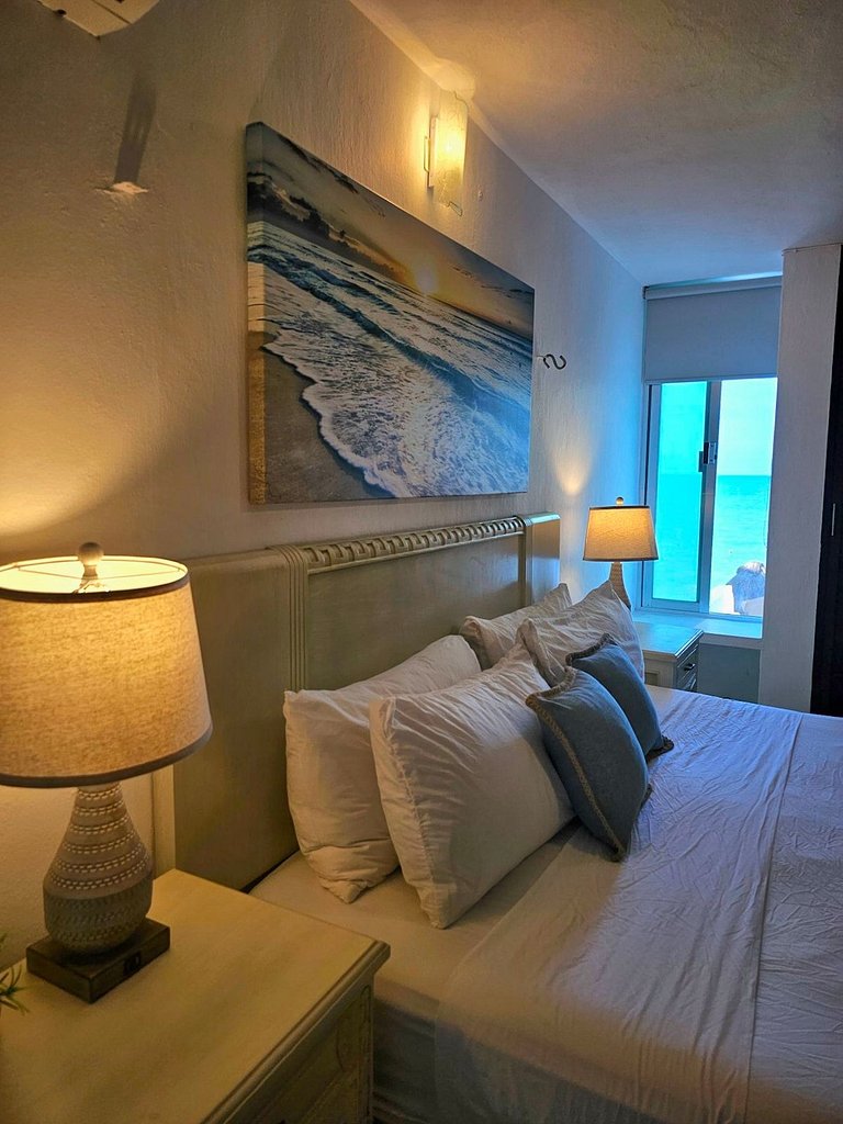 Departamento a la orilla del mar
