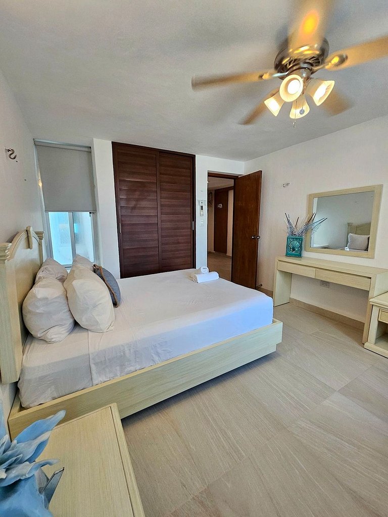 Departamento a la orilla del mar