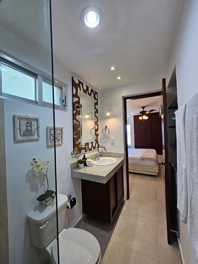 Departamento a la orilla del mar