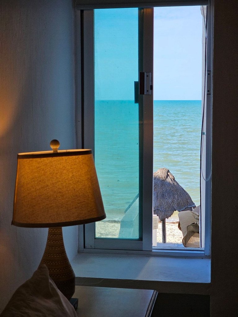 Departamento a la orilla del mar