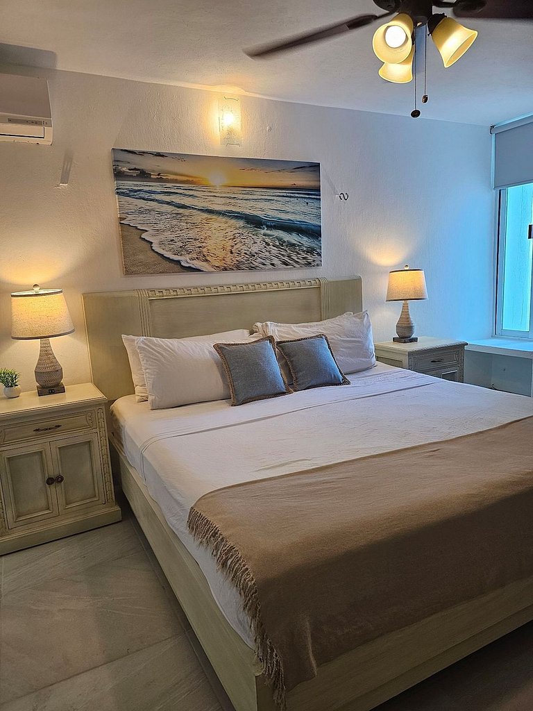 Departamento a la orilla del mar