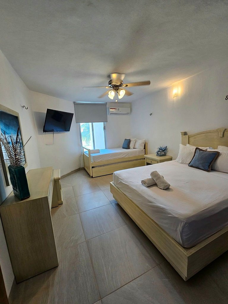 Departamento a la orilla del mar