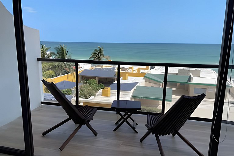 Condo Chicxulub a una cuadra del Mar