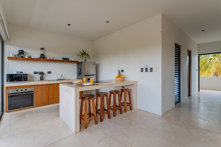 Departamento de playa con Alberca
