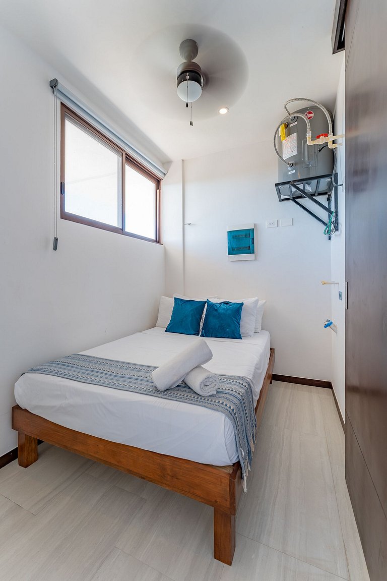 Condo vista al mar, alberca rooftop Chixchulub
