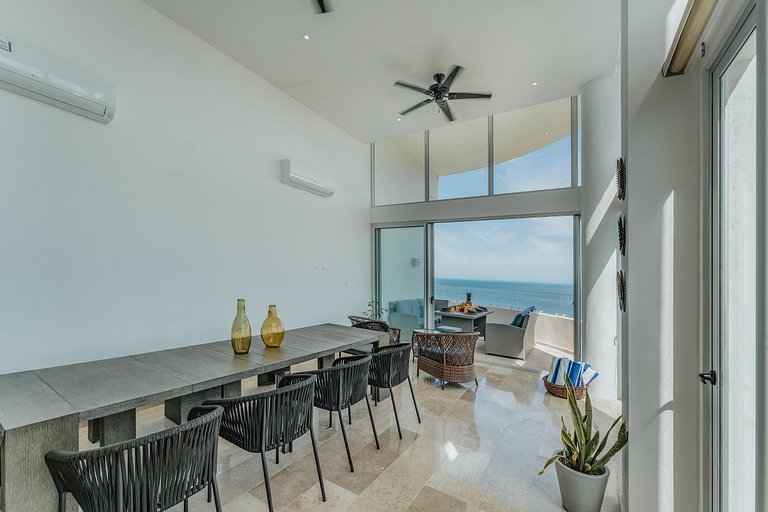 Departamento con espectaculares vistas al mar