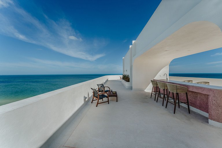 Departamento con espectaculares vistas al mar