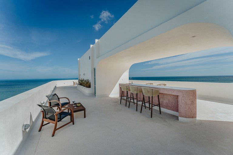 Departamento con espectaculares vistas al mar