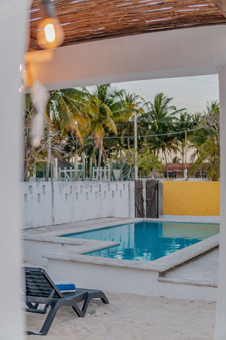 KIN House casa de playa con alberca