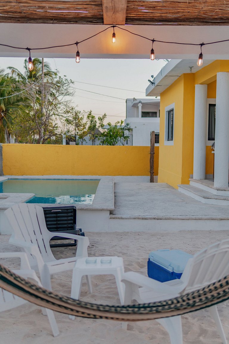 KIN House casa de playa con alberca