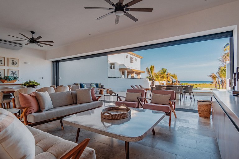 Villa de lujo frente al mar de Progreso