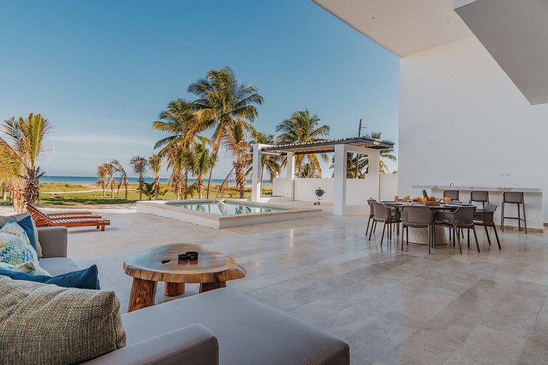 Villa de lujo frente al mar de Progreso
