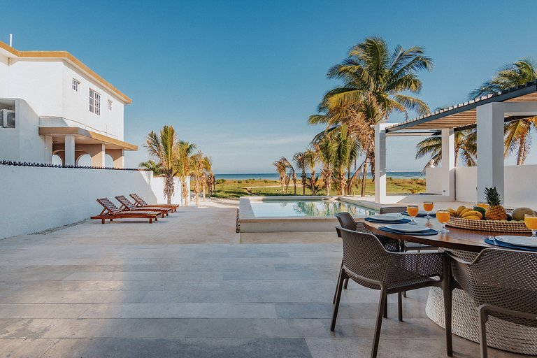 Villa de lujo frente al mar de Progreso